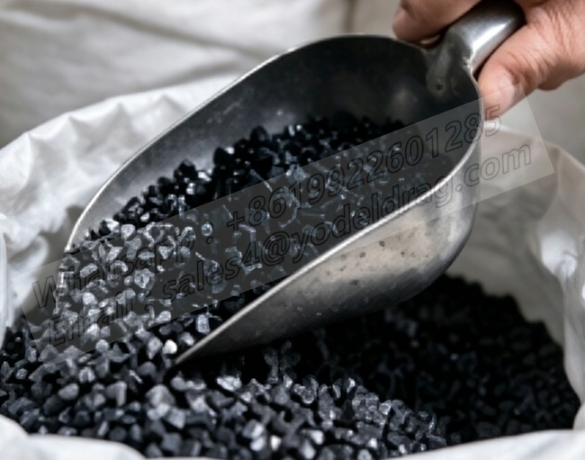 Pure PA66 nylon raw material granules used for injection molding durable side-opening small drag chains