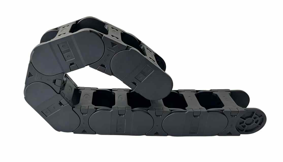 Heavy duty side opening inner height 55mm cable carrier