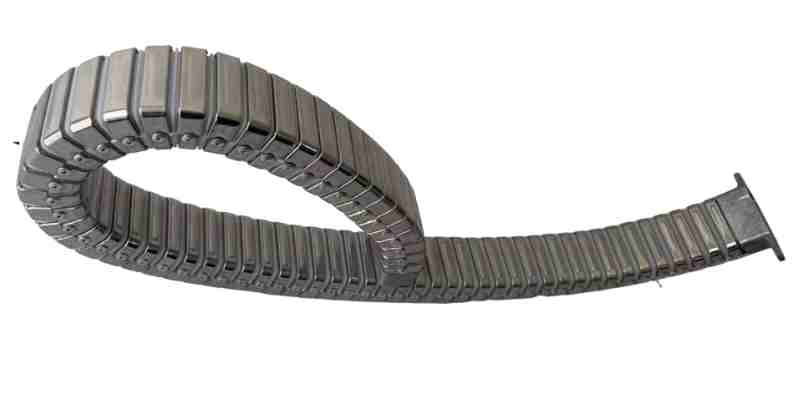 Rectangular Flexible Metal Protection Hose With Reinforced Nylon Inner Liner