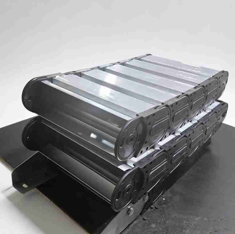 Custom Hybrid Steel‑Aluminum Cable & Hose Carriers 