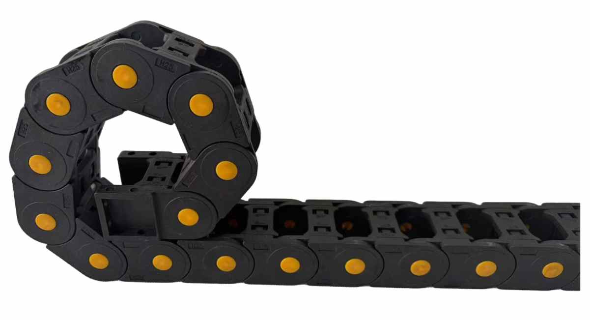 20mm & 25mm High-Flex Small Drag Chain – Multi-Axis Bridge Type Plastic Drag Chain & Resilient Nylon Drag Chain Platform