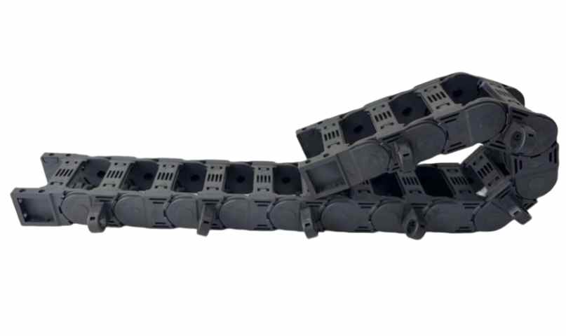 Fully Enclosed Plastic Drag Chain with 30% Fiber PA66 for CNC Drag Chain (Inner Height 25mm/35mm)