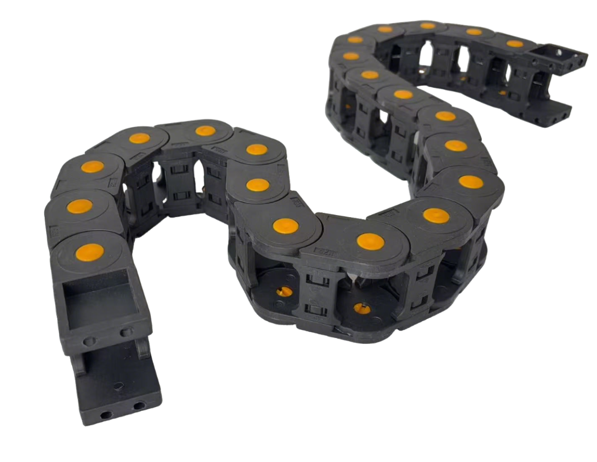 Heavy Duty Flexible Cable Carrier: Premium Bi-Directional S-Shape Nylon Cable Drag Chain for Advanced Motion Control