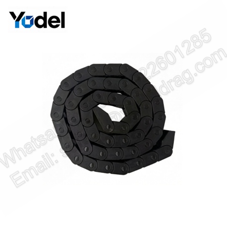 10mm Inner Height Bridge Type Miniature Cable Carrier – High-Velocity Nylon PA66 Cable Tracking Chain for Compact Automation