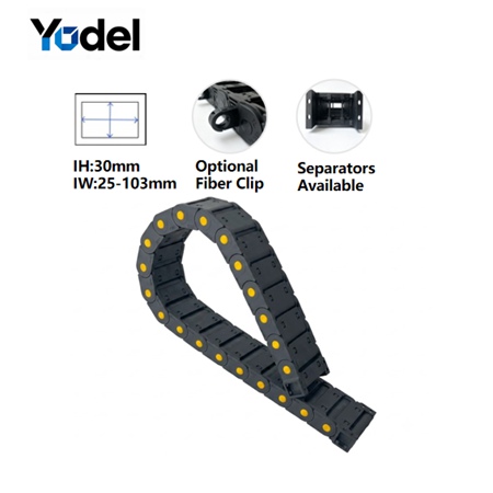 Mid-Range Enclosed Plastic Cable Chain: Advanced Sealing & Cable Hose Carrier System