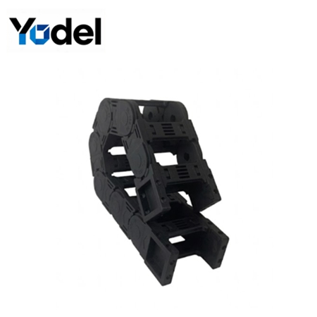 Bridge Type Cable Chain with Vertical Separators - Reinforced Nylon PA66 Plastic CNC Cable Drag Chain & Cable Track Chain