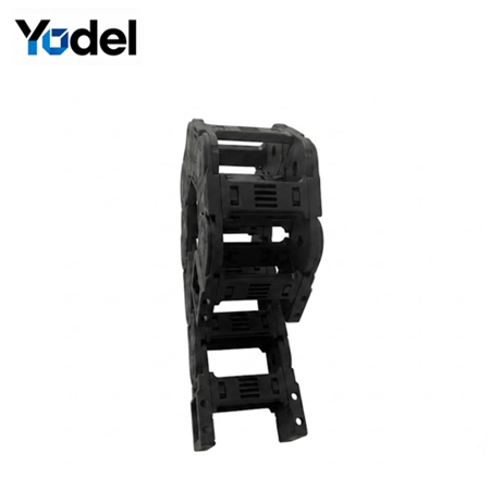 Bridge Type Cable Chain with Vertical Separators - Reinforced Nylon PA66 Plastic CNC Cable Drag Chain & Cable Track Chain