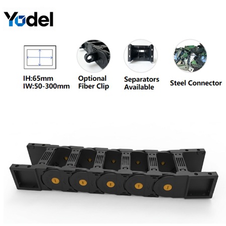 Heavy Duty Cable Carrier (45mm 55mm 65mm) | High-Load Nylon Drag Chain for CNC, Cranes & Material Handling