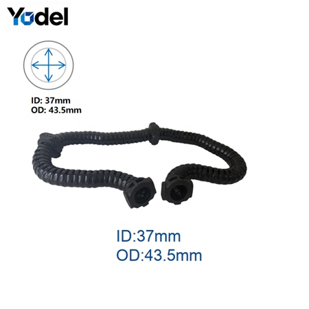 Multi-Axis 3D Robotic Arm Flexible Cable Chain: High-Torsion Nylon PA66 Protection Matrix