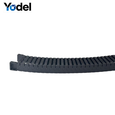 55mm Inner Height Silent Cable Carrier | High-Speed Bridge Type Plastic Cable Drag Chain Track for Precision CNC