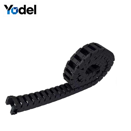 18mm Inner Height Plastic Cable Drag Chain: Low-Noise Bridge Type Track for High-Speed Automation