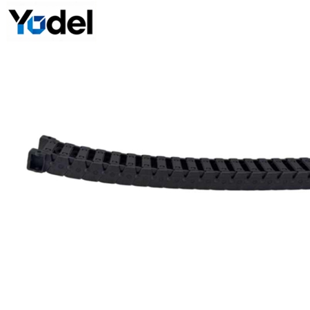 18mm Inner Height Plastic Cable Drag Chain: Low-Noise Bridge Type Track for High-Speed Automation