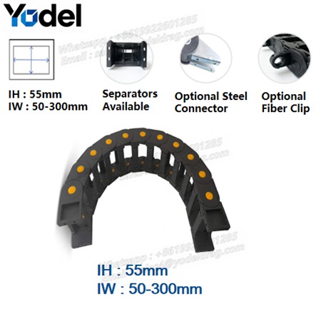 High-Capacity Bridge Type Plastic Cable Drag Chain: Engineered for Large-Scale Cable Management