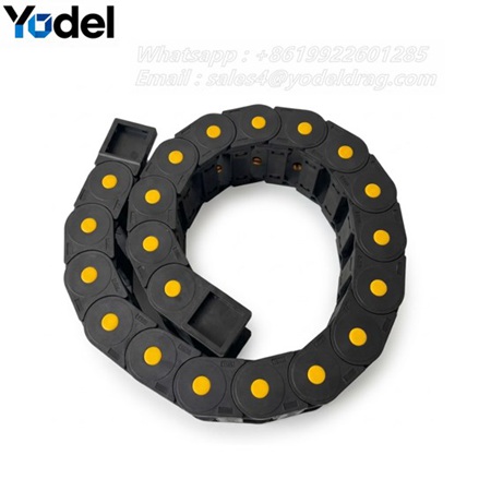 30mm Bridge Type Cable Carrier Chain – Flexible PA66 Nylon Cable Protection System