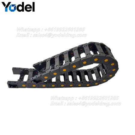 30mm Bridge Type Cable Carrier Chain – Flexible PA66 Nylon Cable Protection System
