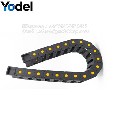 30mm Bridge Type Cable Carrier Chain – Flexible PA66 Nylon Cable Protection System